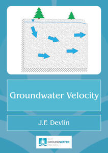 Book cover for Groundwater Velocity