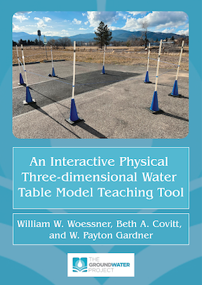 an interactive physical three dimensional water table model teaching tool cover