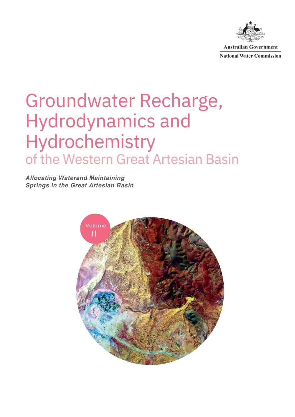 groundwater recharge, hydrodynamics and hydrochemistry of the western great artesian basin cover