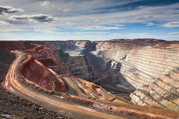 kalgoorlie, western australia. australia's largest open cut gold mine.